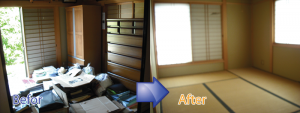 滋賀県でごみ屋敷の片付けの事ならお任せください