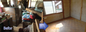 滋賀県で不用品回収・遺品整理・ごみ屋敷の片付け・特殊清掃ならお任せください