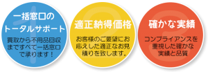 適正価格でお客様の不用品を買取から処分までするリサイクルショップ